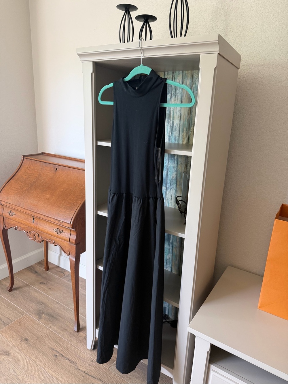 a new day Black Sleeveless Maxi Dress